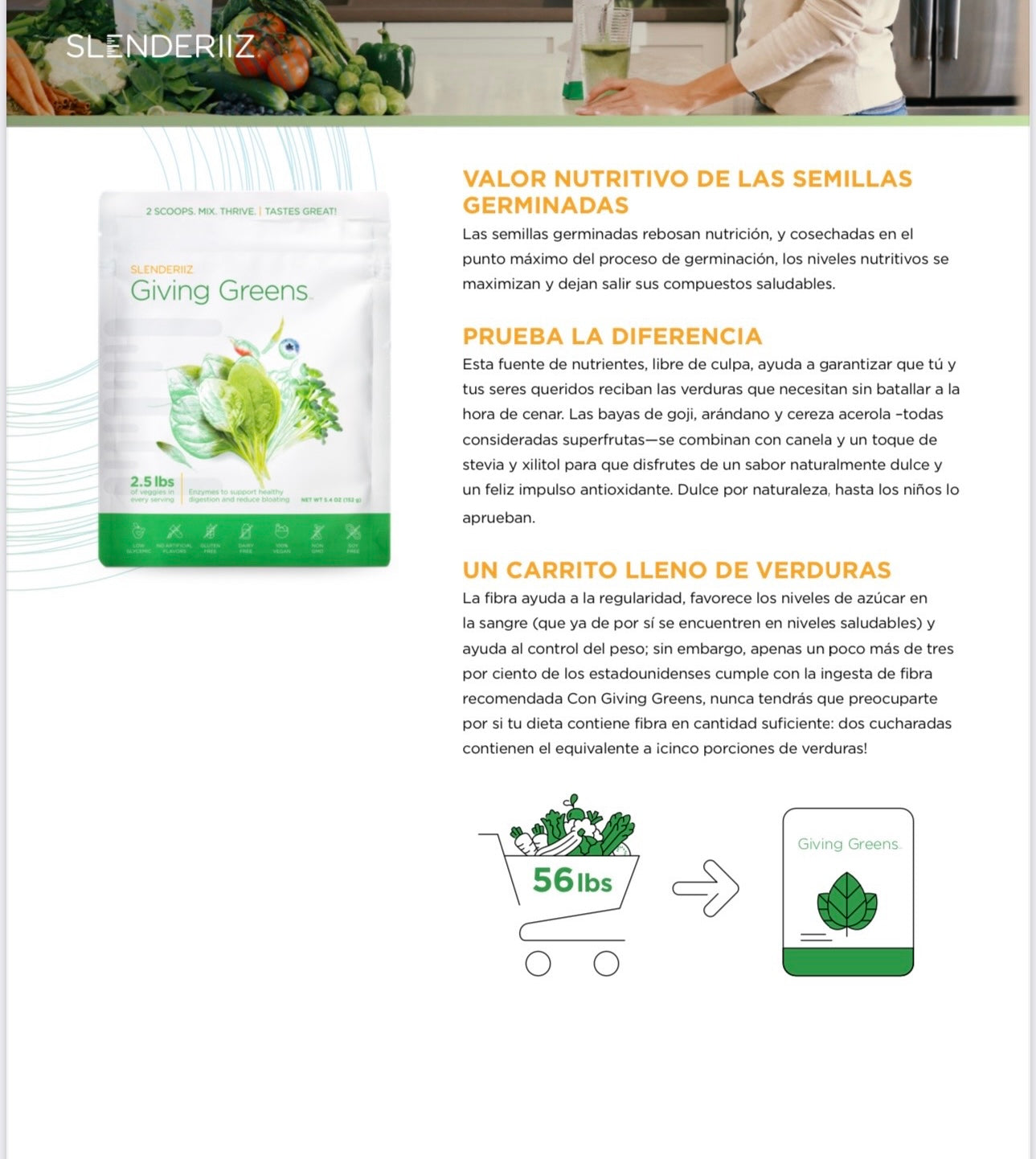 Giving greens